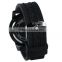 MR061 New Military Royale Mens Black Dial Rubber Band Army Watch