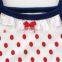 wholesale japanese cute underwear products hot selling item inner kids wear clothing camisole high quality polka dot pattern