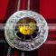 Piper Plaid Yellow Stone Brooch In Chrome Finish Made Of Brass Material