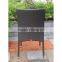 outdoor rattan aluminum stacking chair