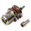 N Female Nut Bulkhead Crimp for RG316 RG174 RG179 RF connector