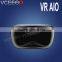 Newest virtual reality all in one machine Vr 3d ABS plastic Vr glasses for custom branded support 3D movie/games/video