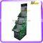customized pet shop pet food promotion cardboard floor display stand