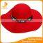 Hat felt trilby British female retro letters Autumn winter season new color wool brim hat basin hat