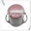 enamel cast iron casserole with cover and ears