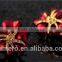 New Arrival Plant Resin Flowers Red Rose Women Fancy Stud Earrings
