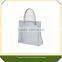 Heat seal PVC handle bag with feather for promotion item , gift , toy , stationery series