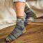 Custom new casual fashion dress stripe sock by apple designer