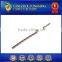 200deg.C 300V fiberglass braided 24awg rubber coated instrument wire
