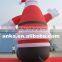 Giant inflatable standing Santa Claus figure
