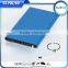 Fashion colorful 5000mah leather wallet power bank
