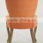 Classic New design button Fabric side chair/ Wedding chair/Coffee chair (CH-273-OAK )
