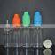 Trade assurance e liquid bottle child proof tamper cap black rectangular glass dropper bottle 30ml