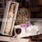 wooden wine frame