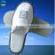 five star quality embroidery logo velour hotel slipper