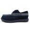 2015 Deep Blue Suede Men Wingtips Casual Shoes