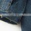 Lastest design men high quality denim skinny whiker scratch blouse out coat jeans jacket