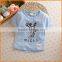 South Korea's foreign trade in 2016 the new summer children cartoon short sleeved t-shirt t-shirt in one generation