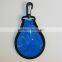 EN13356 customized reflective gifts for promotion ,hard reflector round keychian
