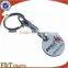 supermarket cart pound trolley token coin keyring with custom printing logo