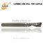 Liken500 China manufacture helical angel 15 degree single flute acrylic end mills cutter
