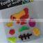 car decoration jelly gel sticker for window glass mirror decoration