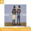 American Country Style Resin Cat Friends Figurine