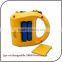Emergency USB charging for mobile phone solar lantern light 4 mode rechargeable portable camping light with radio
