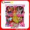 11.5" non B/O beauty fashion doll with accessories