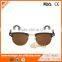 2016 fashion unisex acetate sunglasses with PC lense