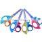 Best price 5" two color student stainless steel scissor