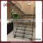 small space stairs | tempered glass safety step ladders with handrail
