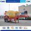 2 axles concrete mixer truck trailers for sale(volume optional)