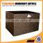 Beautiful Brown Polyester Storage Box