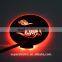 Newly design high quality flashing light up led bar drink mats
