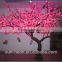 Outdoor acrylic motif tree light LED sculpture light decorations led cherry blossom tree light