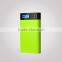 Portable Power Bank 10000mah Dual-port Battery Charger with LED Display and Flash Light