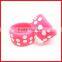 Promotional custom printed color silicone rubber finger rings