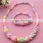 >>2016 New Nice Gift for Children Baby Girl Kids Candy Color Jewelry Set Fashion Beaded Necklace Bracelet&