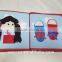 Educational Handmade Cloth art book for Girls 2-8 years