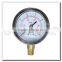 High quality stainless steel brass internal pressure meter