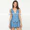 new arrival summer young girl jeans suit latest fashion dress JXCY00169