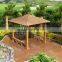 outdoor aluminum frame doubl garden line gazebo