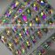 13x22mm crystal AB teardrop shaped glass beads with hole for stitching to clothing                        
                                                Quality Choice