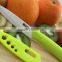 yellow color handle creamics good quality friut knife