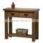 Contemporary console table with 2 drawers