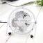 High velocity USB 4 inch metal 5V desk fan with 3 aluminum blades