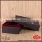 Door Open Custom Made PU Leather Box, Leather Packaging Boxes