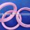 Foamed silicone rubber