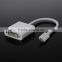 OEM High Quality USB 3.1 Type C Type-C Male to DVI Female 1080P Monitor Adaptor/Connector Cable for Apple New MacBook 12"